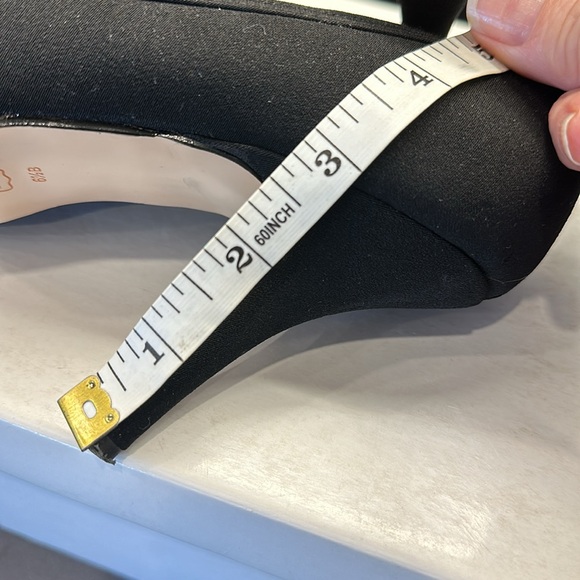 Ladies peep toe heels - Picture 5 of 6